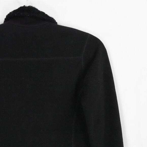 Patagonia Jacket Womens XS Black Full Zip Fleece Reversible Sherpa Pile Outdoors - Picture 8 of 16